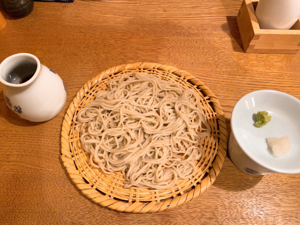 菊谷の蕎麦
