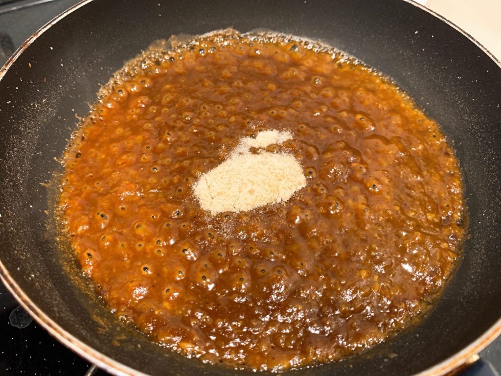 蕎麦味噌のレシピ